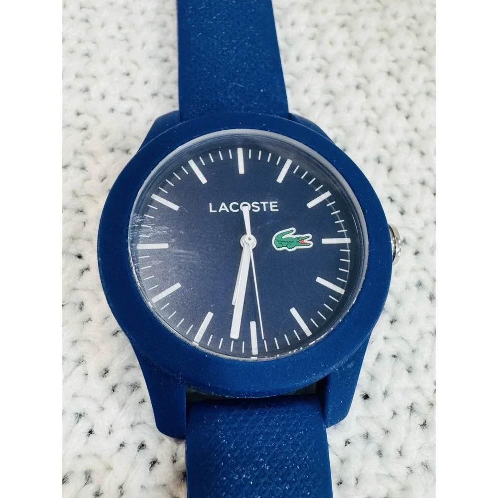 Lacoste LC.79.3.47.2702 Unisex Navy Blue Silicone Quartz Watch 3 ATM